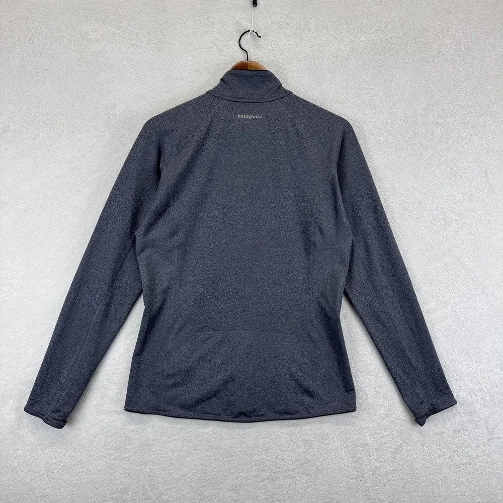 Patagonia Gray and Pink Quarter-Zip Sweatshirt - Picture 4 of 8
